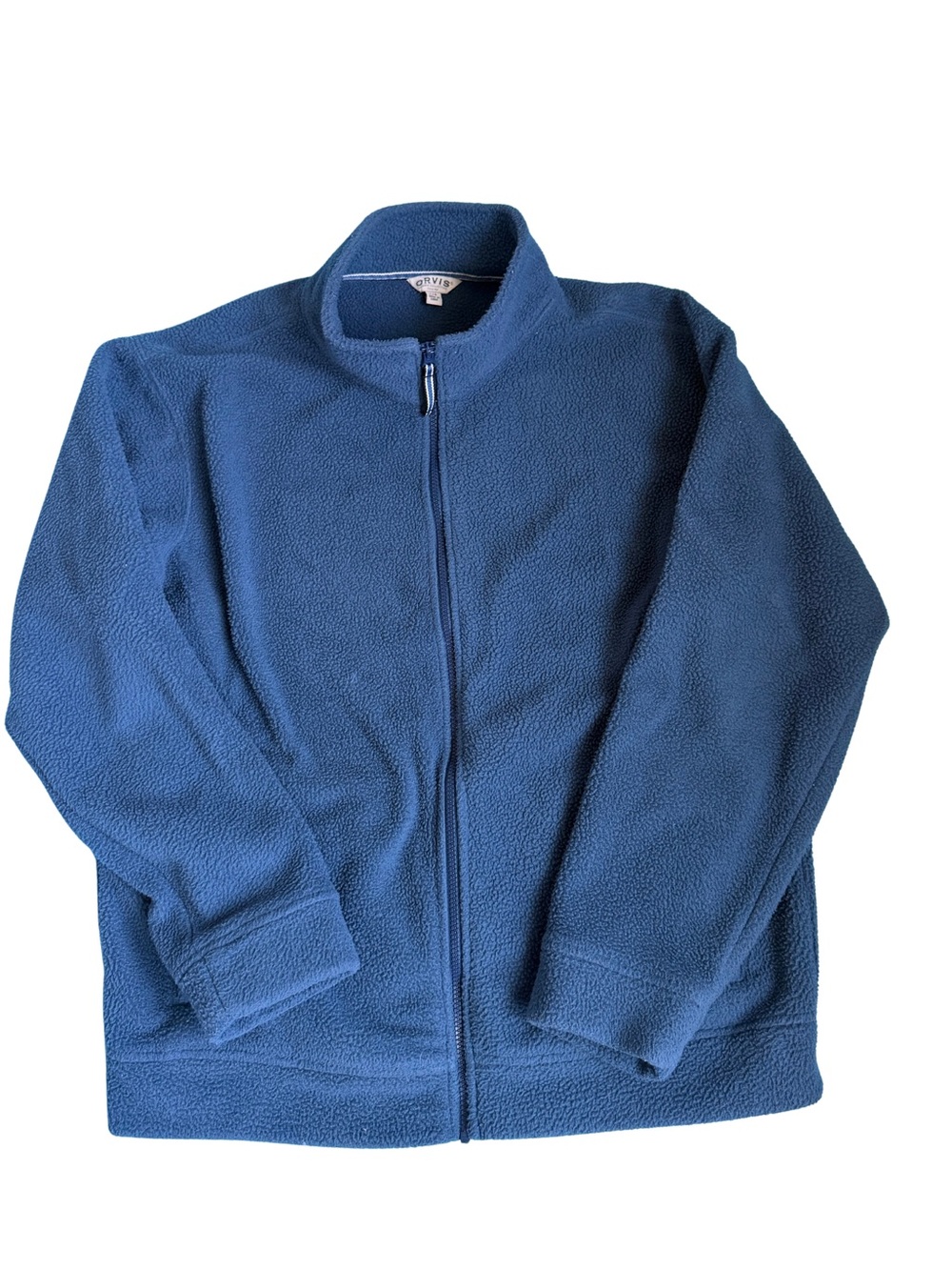 Orvis Classic Collection Navy Fleece Jacket L